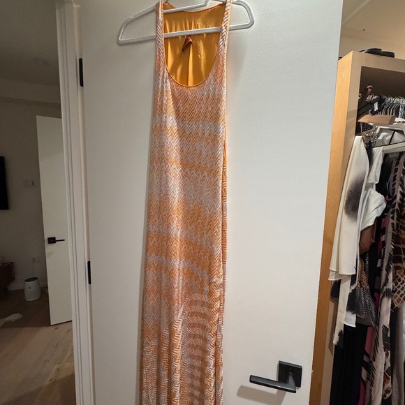 Vintage Missoni Metallic Orange & Silver Dress – IT 40 / Small - Picture 6 of 10